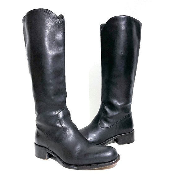 SARTORE Paris Made in Italy Leather Riding Boots - Picture 3 of 17